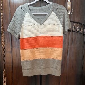 Cozy Gray Knit Sweater